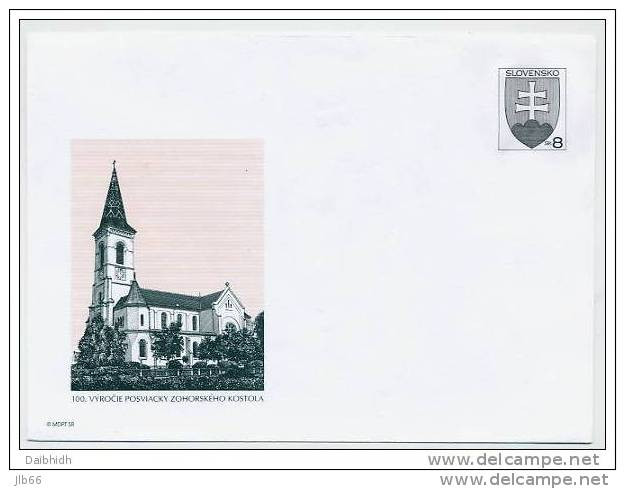 1998 : Centenaire De L'église De Zohor COB 33 Michel U 33 - Omslagen