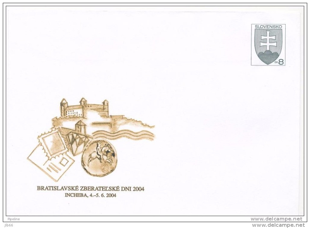 2004 : Salon Des Collectionneurs De Bratislava / COB 66 - Enveloppes