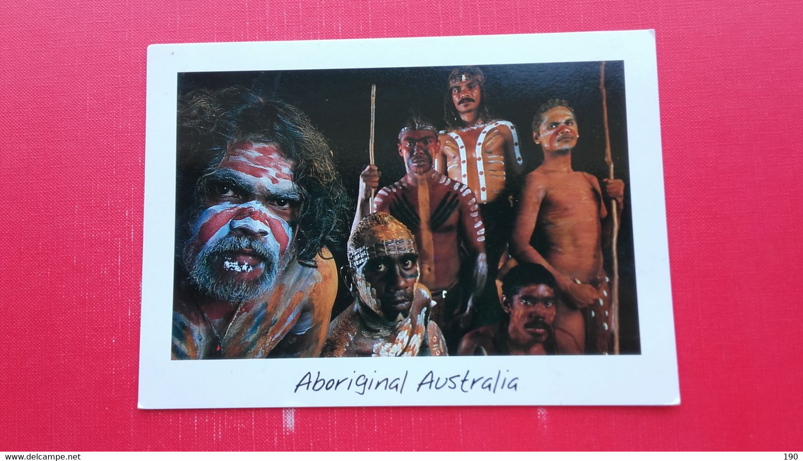 Aboriginal Australia.Tjapukai Warriors - Aborigenes