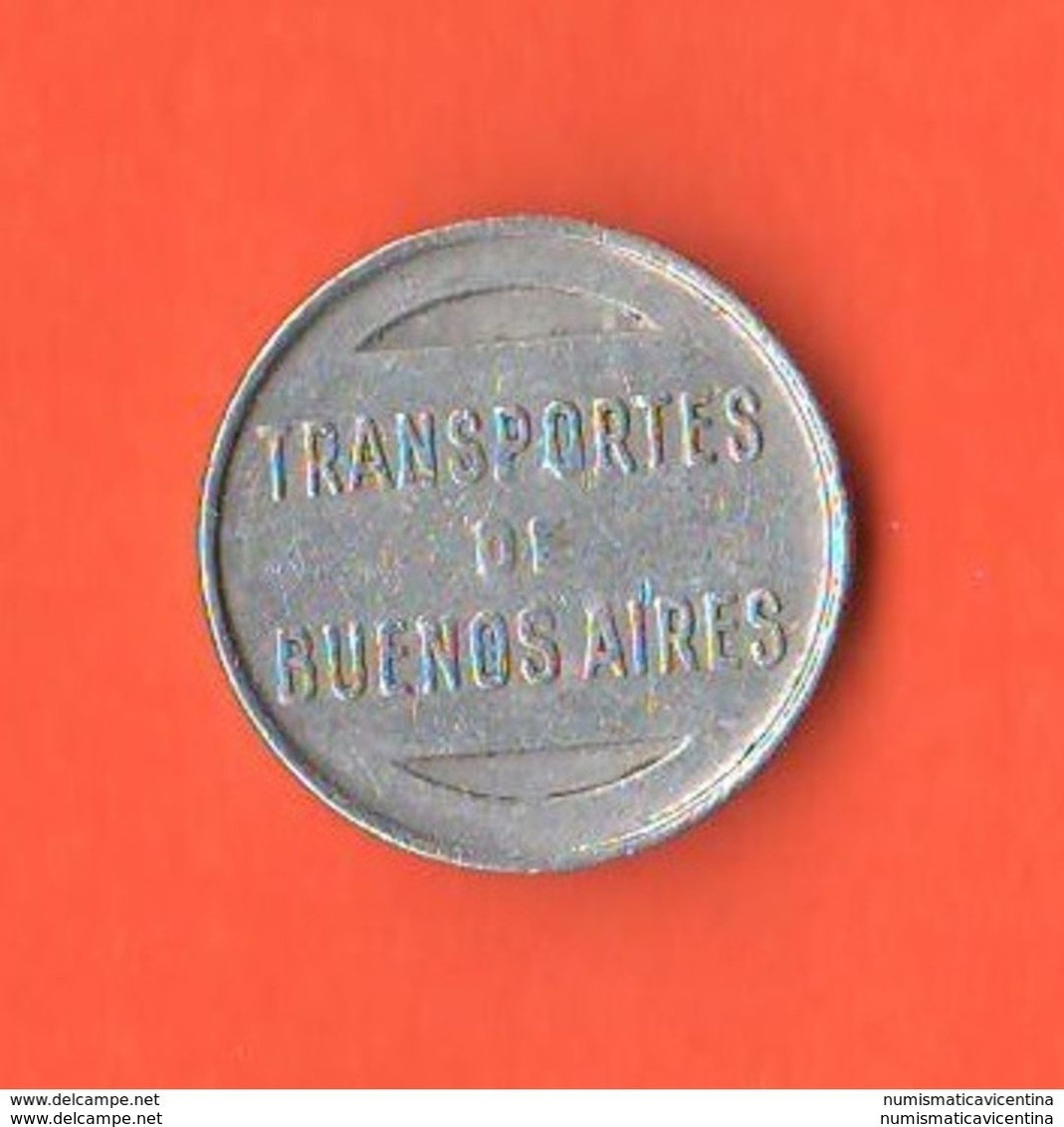 Token Metropolitana Metrò Trasportes De Buenos Aires Argentina Gettoni Trasporto Jetons De Transport - Firma's