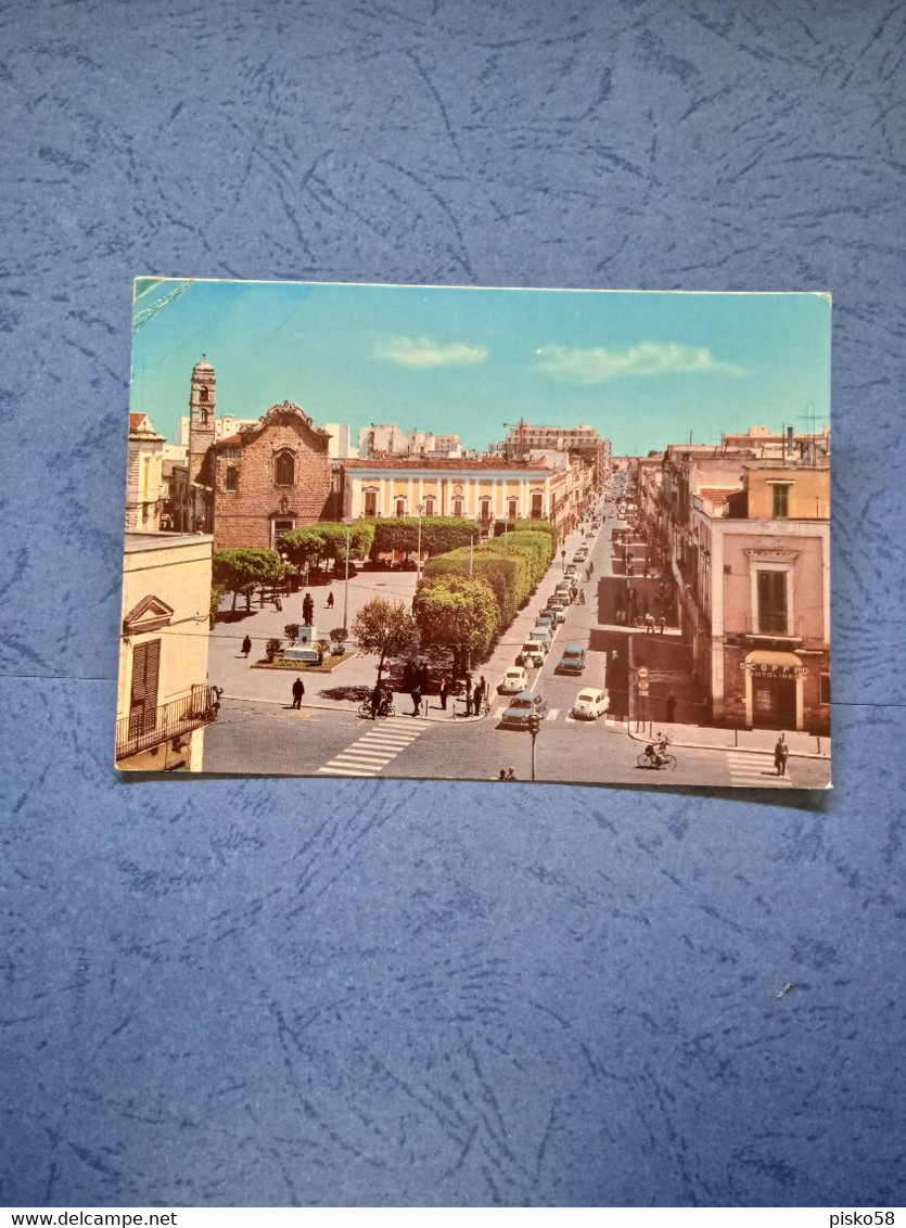 Italia-bitonto-piazza Margherita Di Savoia-fg-1977 - Bitonto