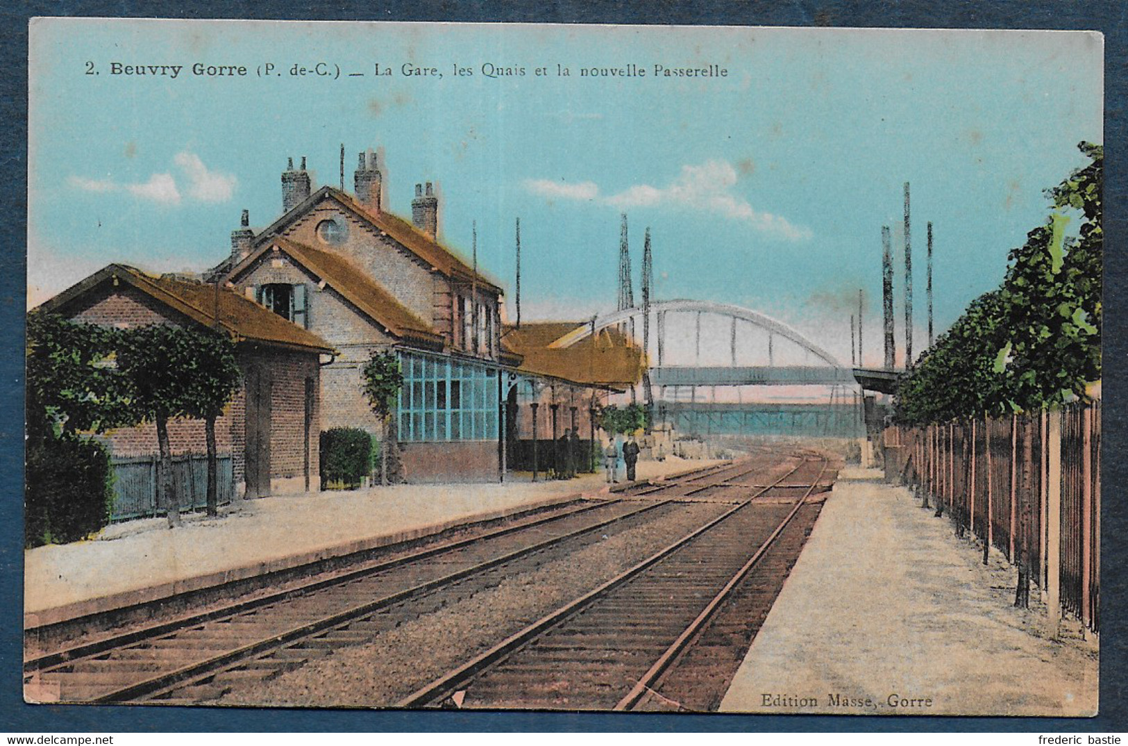 BEUVRY GORRE - La Gare , Les Quais Et......... - Beuvry