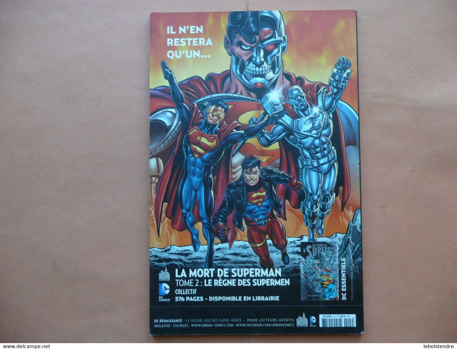 DC SAGA HORS SERIE N 3 SUPERMAN SUPERGIRL SUPERBOY OCTOBRE 2013 DC COMICS URBAN COMICS - Batman