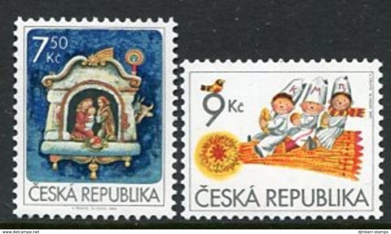 CZECH REPUBLIC 2005 Christmas MNH / **.  Michel 454-55 - Nuovi