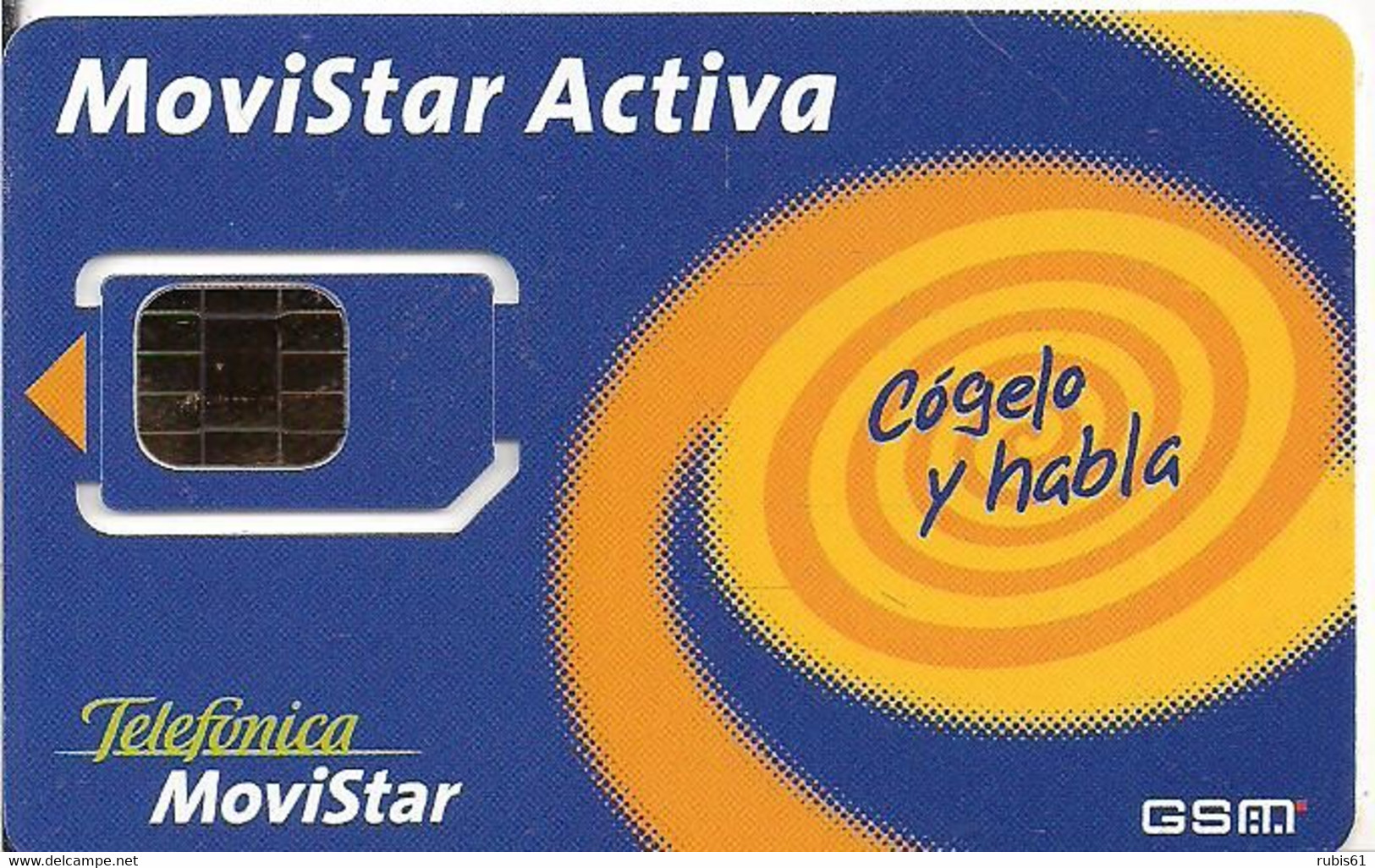 GSM MOVISTAR MUY ANTIGUA - Telefonica