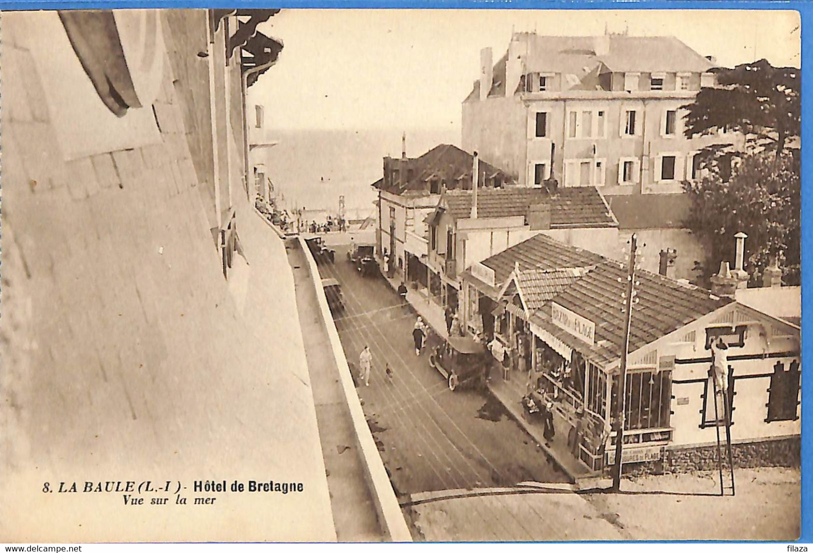 44 - Loire Atlantique - La Baule-Escoublac - Hotel De Bretagne - Vue Sur La Mer (N9213) - La Baule-Escoublac