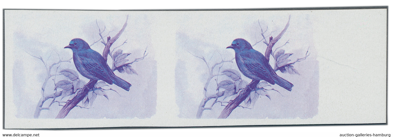 Ceylon / Sri Lanka: 1983, Domestic Birds, 2.00 (R.) Colour Proof, Imperf. Horizo - Sri Lanka (Ceylon) (1948-...)