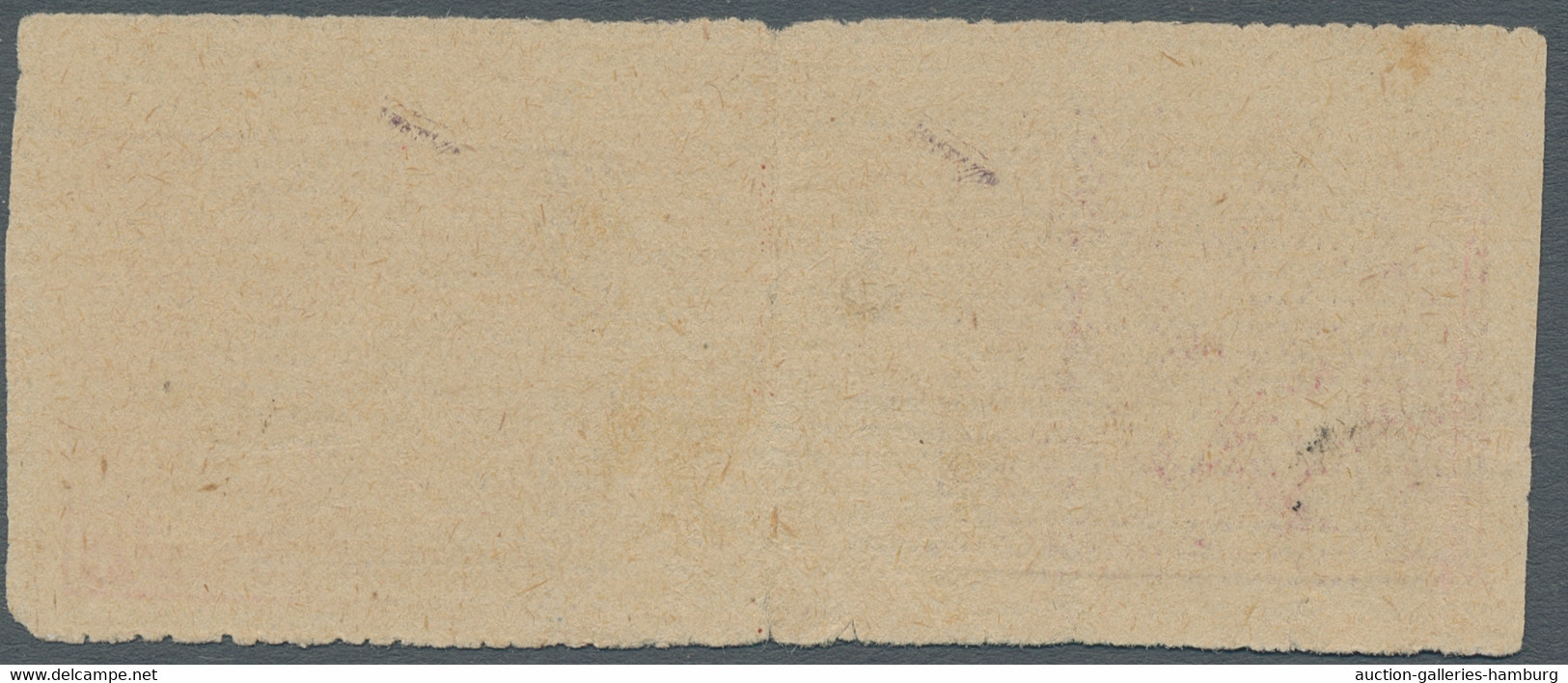 Kishangarh: 1899, 2r. Brown-red On Laid Paper Vertical Tete-beche Pair From The - Kishengarh