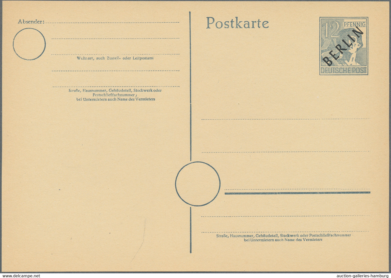 Berlin - Ganzsachen: 1949/1989, Saubere Sammlung Von 89 Verschiedenen Ungebrauch - Otros & Sin Clasificación