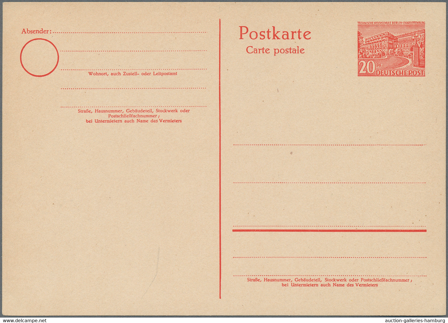 Berlin - Ganzsachen: 1949/1989, saubere Sammlung von 89 verschiedenen ungebrauch