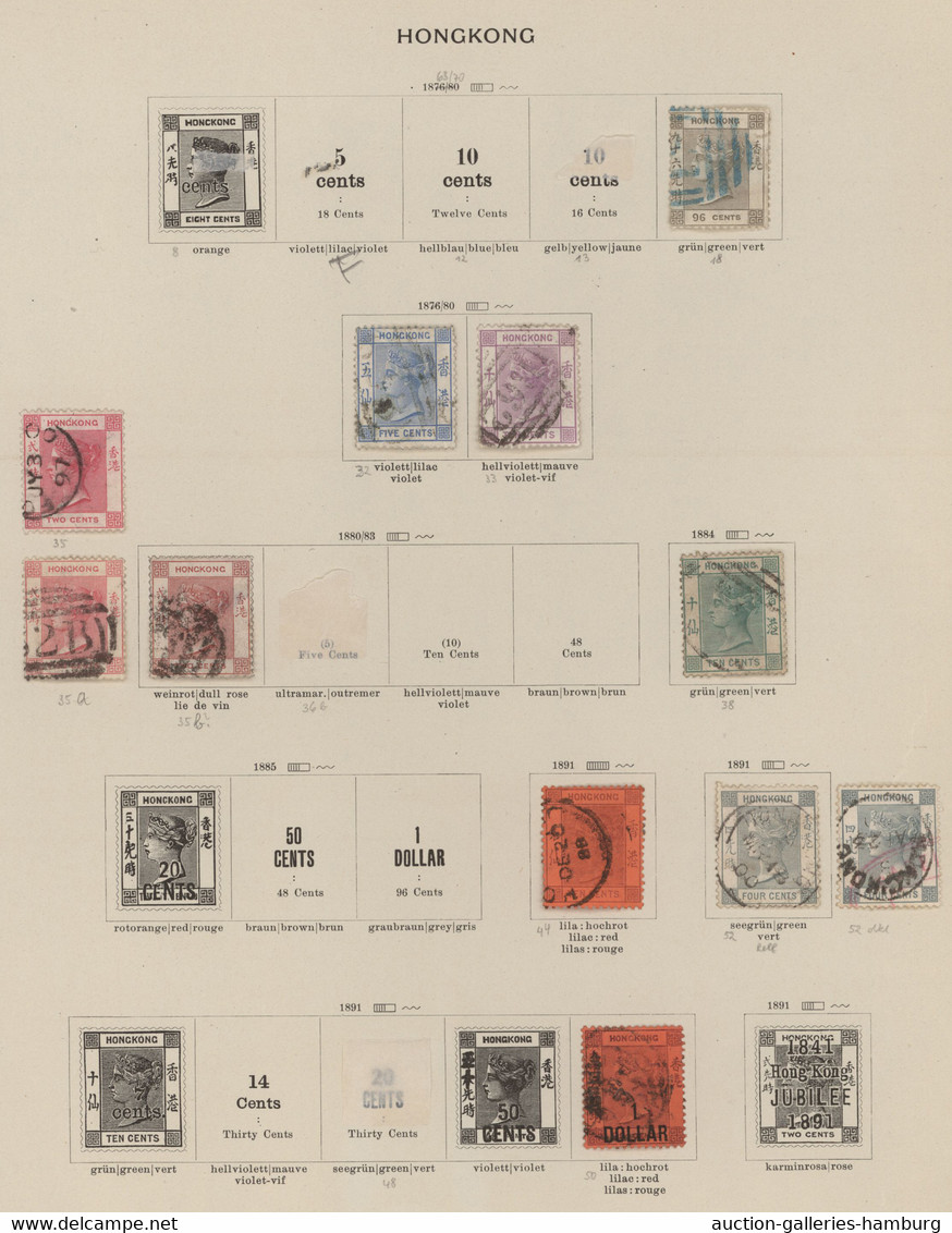 Hong Kong: 1866/1993, Collection From QV Definitives Onwards, To Modern Issues E - Otros & Sin Clasificación