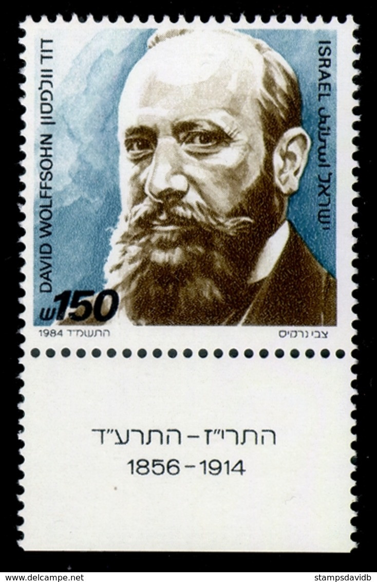 1984	Israel	975	David Wolffsohn		1,80 € - Used Stamps (with Tabs)