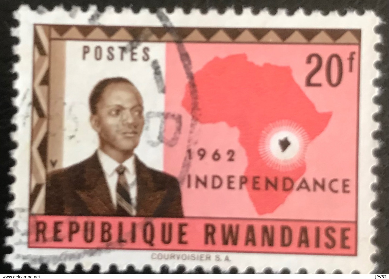 République Rwandaise - C10/50 - (°)used - 1962 - Michel 8 - Onafhankelijkheid - Usati