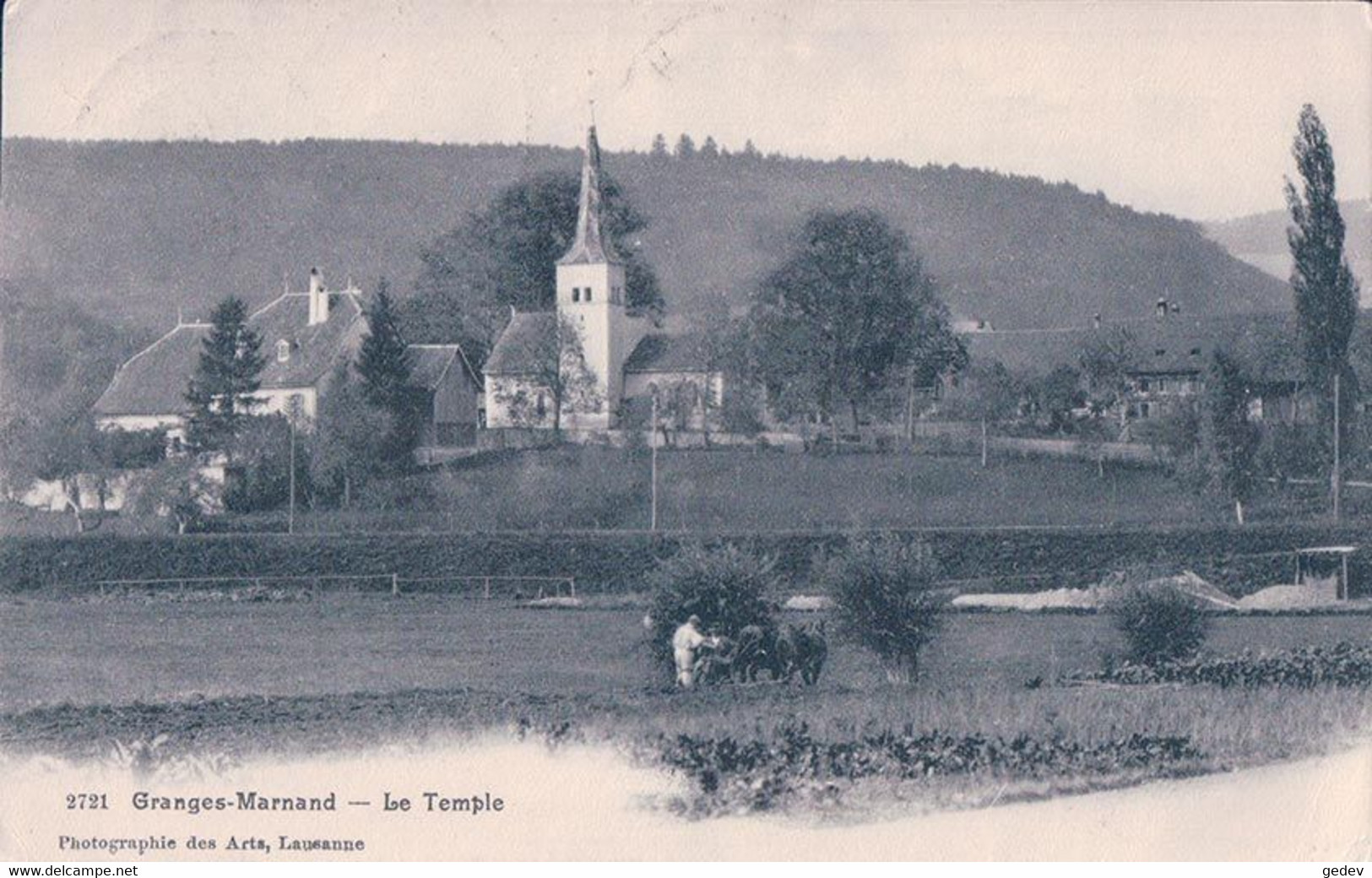 Granges Marnand VD, Le Temple  (2721) - Marnand