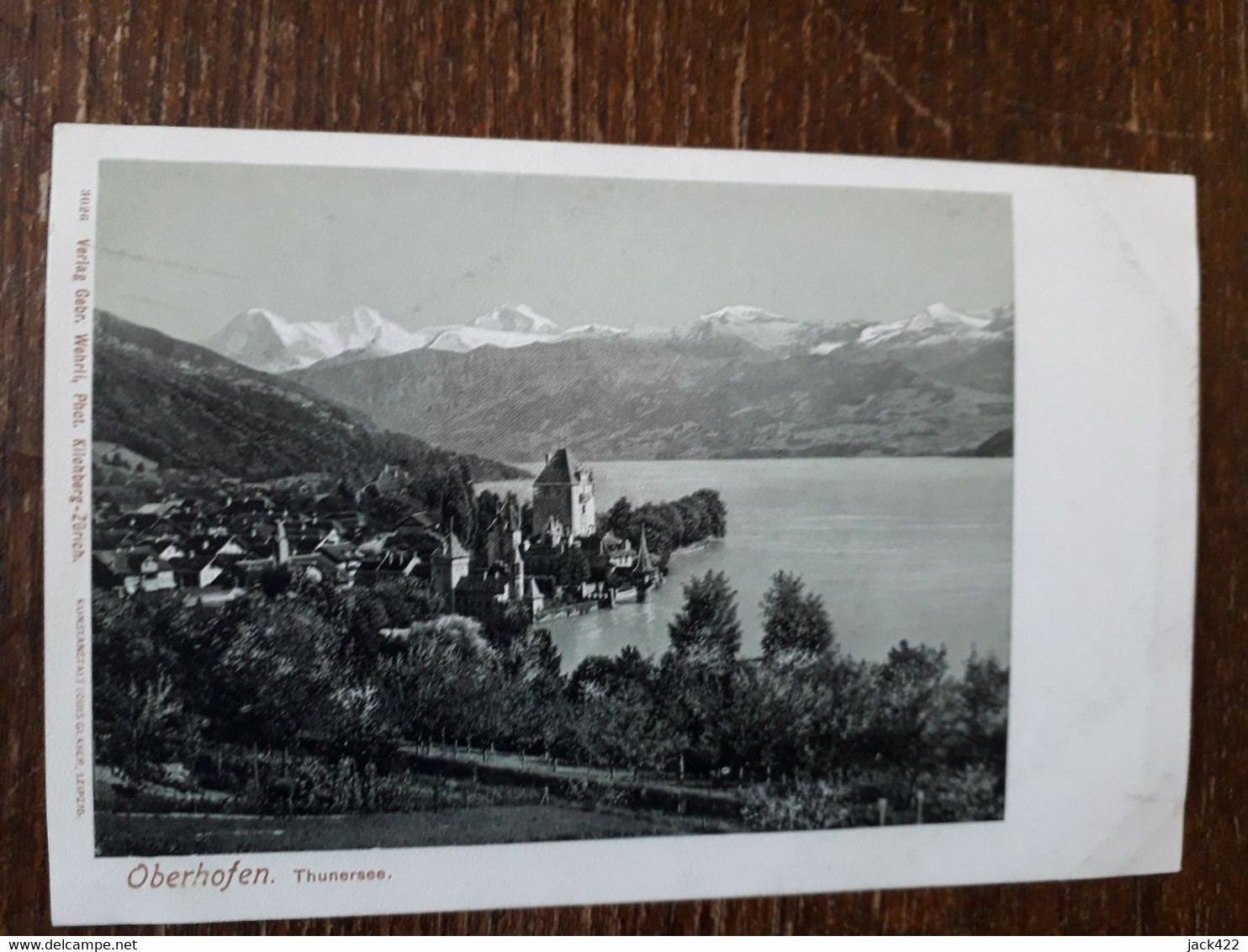 L40/84 OBERHOFEN . THUNERSEE - Oberhofen Am Thunersee