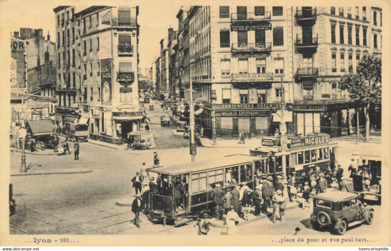 Lyon  Tramway  Place Du Pont - Lyon 7