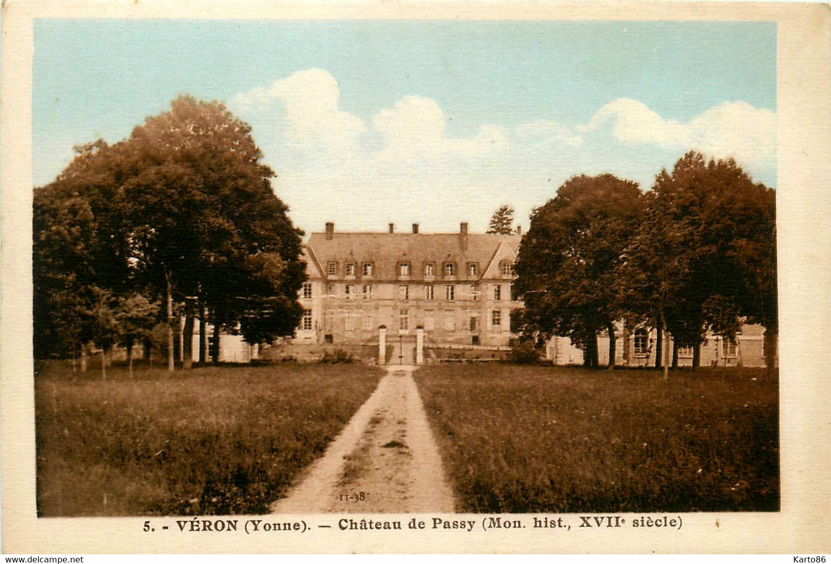 Veron * Le Château De Passy - Veron