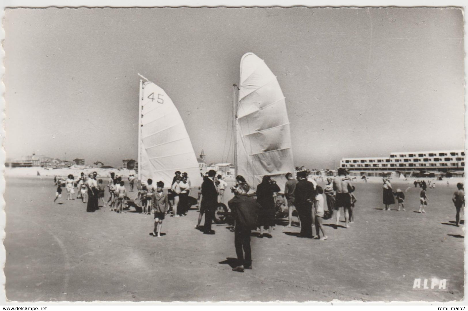 CARTE POSTALE   BERCK PLAGE 62  Les Aéroplages - Berck