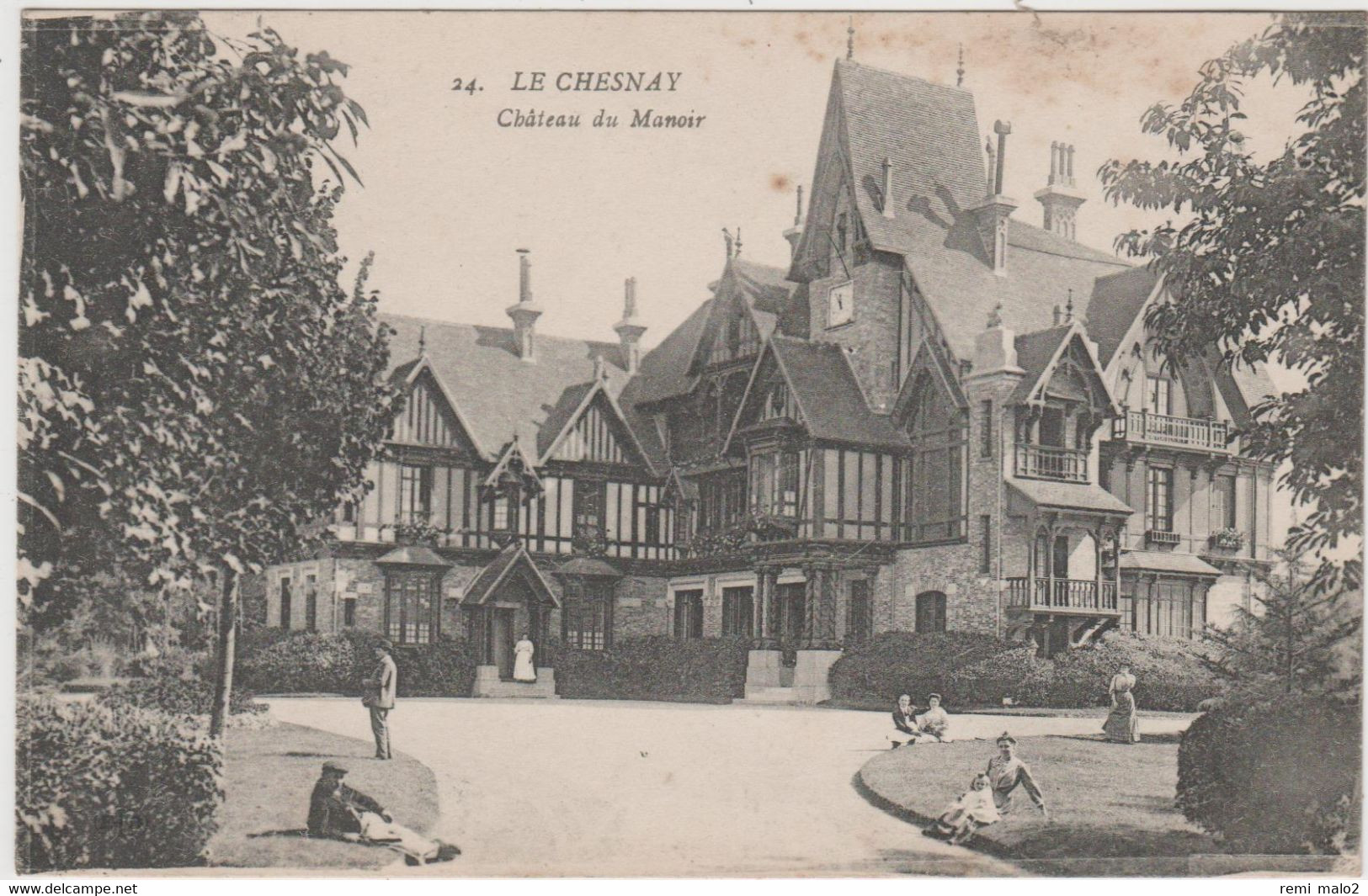 CARTE POSTALE   LE CHESNAY 78  Château Du Manoir - Le Chesnay