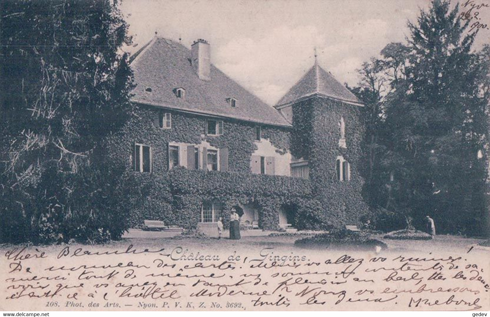 Gingins VD, Le Château (3692) - Gingins