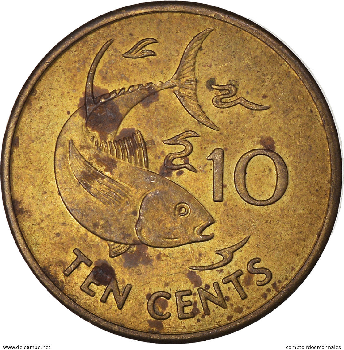 Monnaie, Seychelles, 10 Cents, 1994 - Seychelles