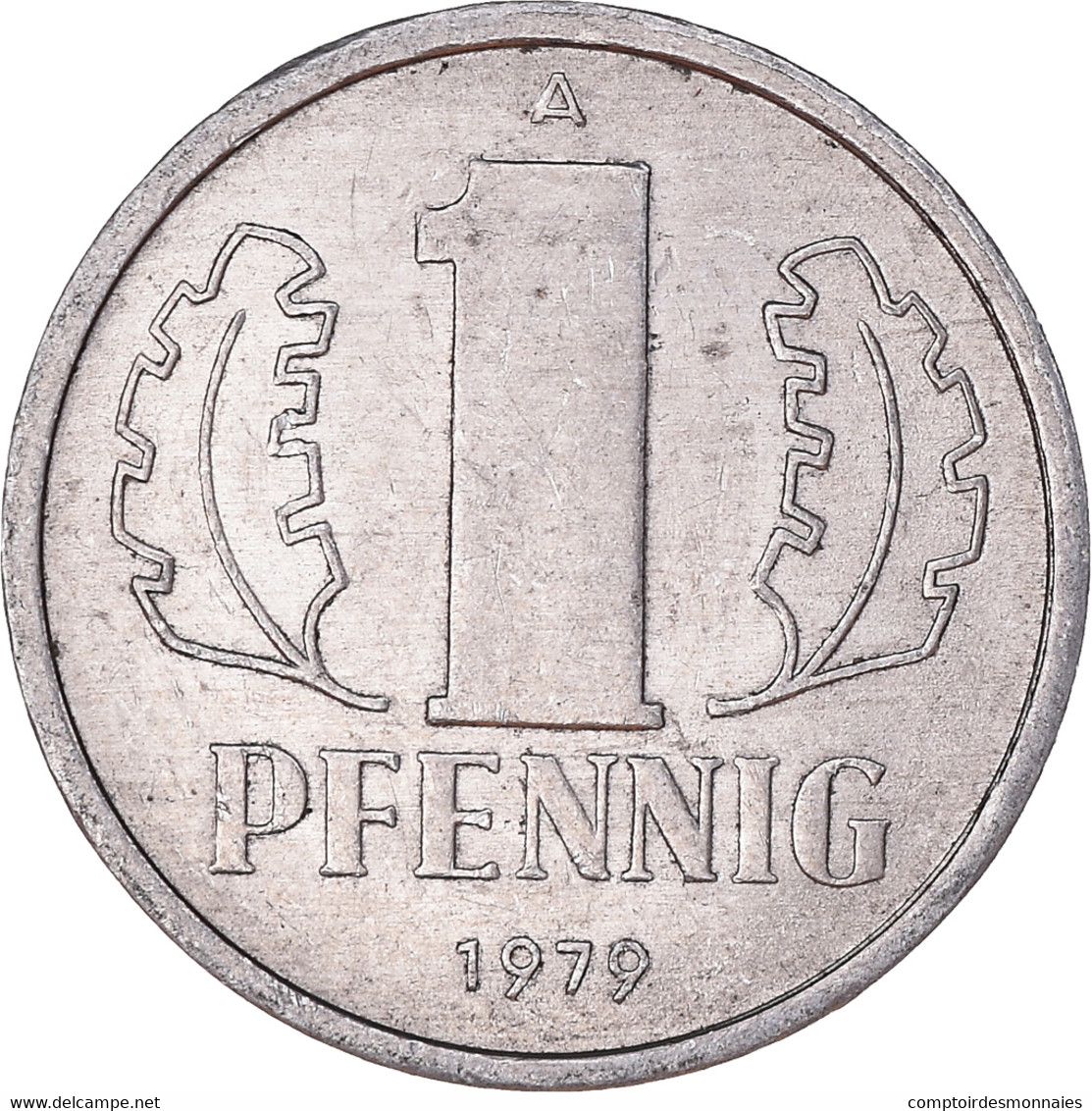 Monnaie, République Démocratique Allemande, Pfennig, 1979 - 1 Pfennig