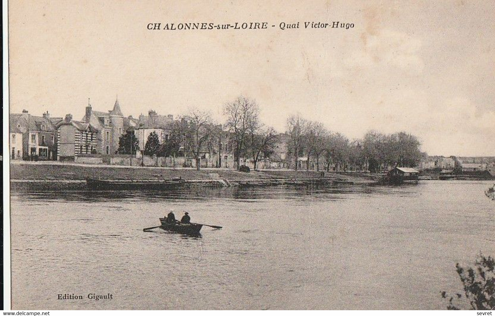CHALONNES-sur-LOIRE. -  Quai Victor-Hugo - Chalonnes Sur Loire