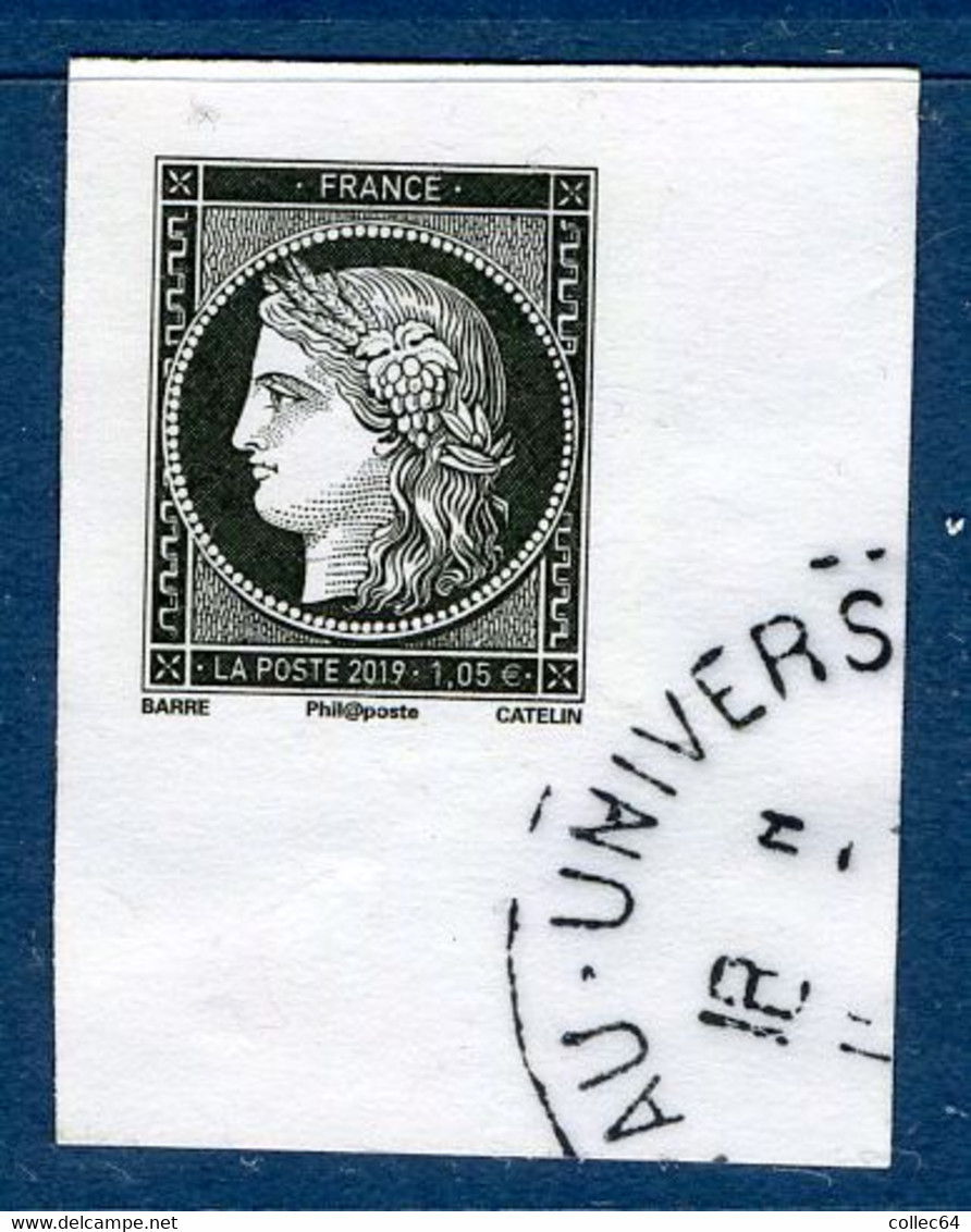N°YT 5359 - Type Cérès Non Dentelé (ré-émission 2019) - Used Stamps