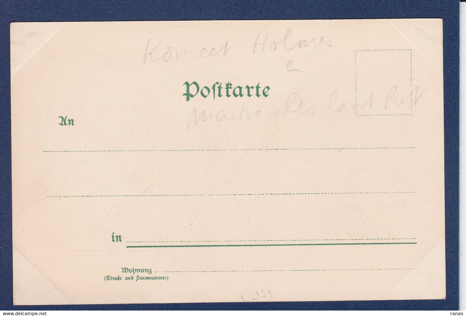 CPA Astronomie Comète Litho Les Maitres De La Carte Postale Illustrateur Arthur Michaélis Publicité - Astronomy