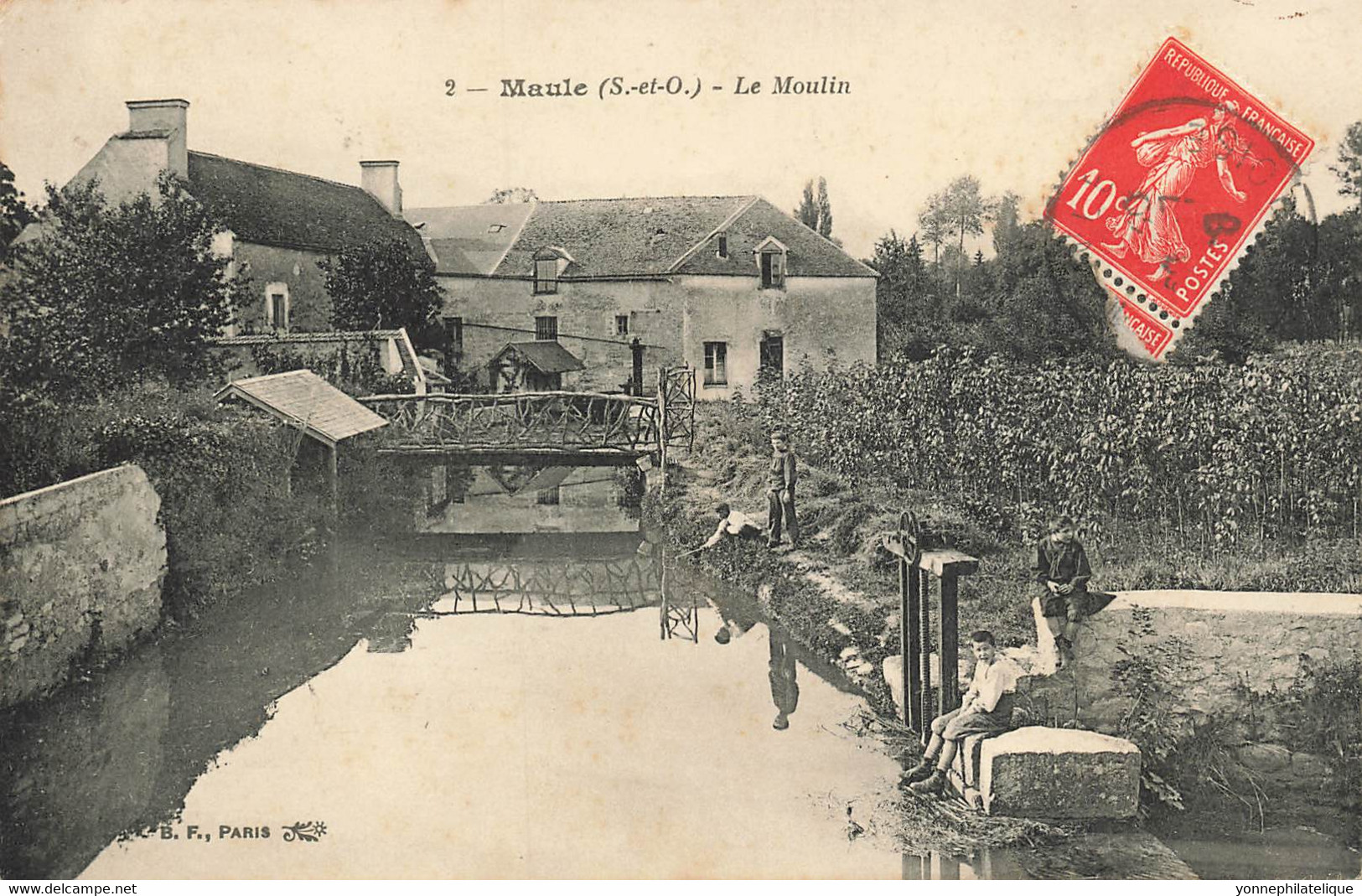 78 - YVELINES - MAULES - Le Moulin - Animation - Superbe - 10767 - Maule