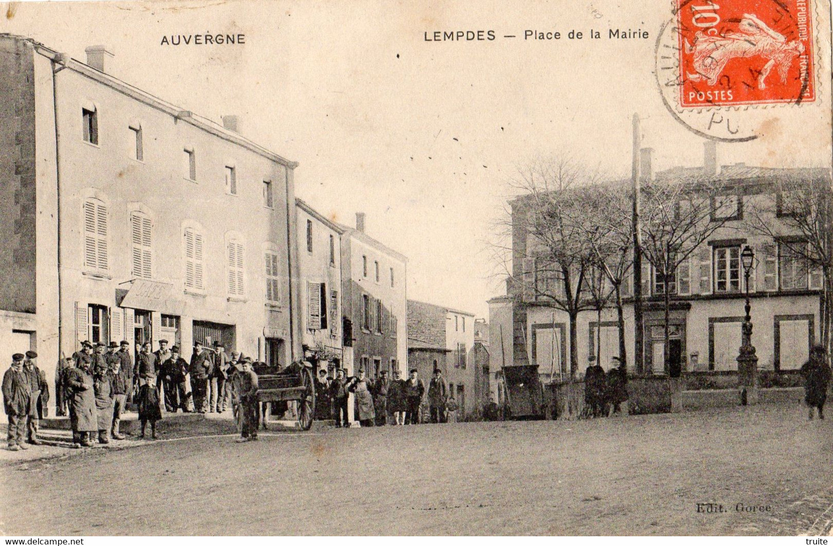 LEMPDES PLACE DE LA MAIRIE - Lempdes