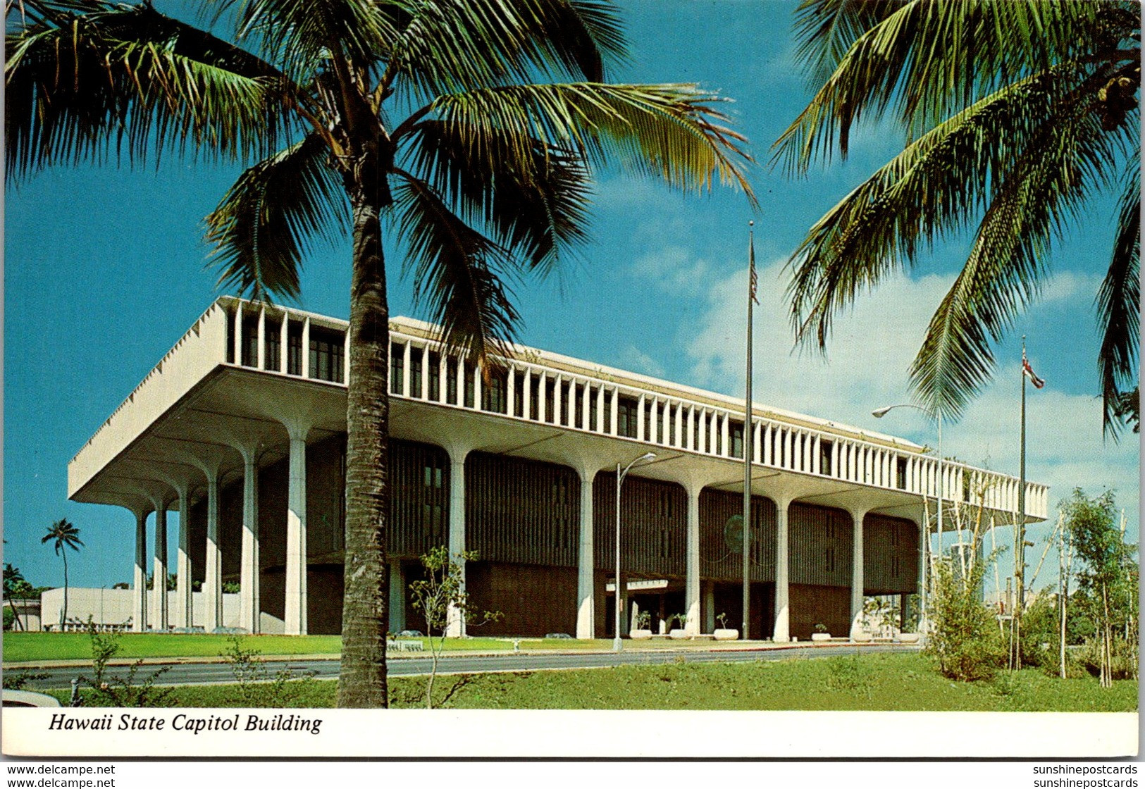 Hawaii Honolulu Hawaii State Capitol Building - Honolulu