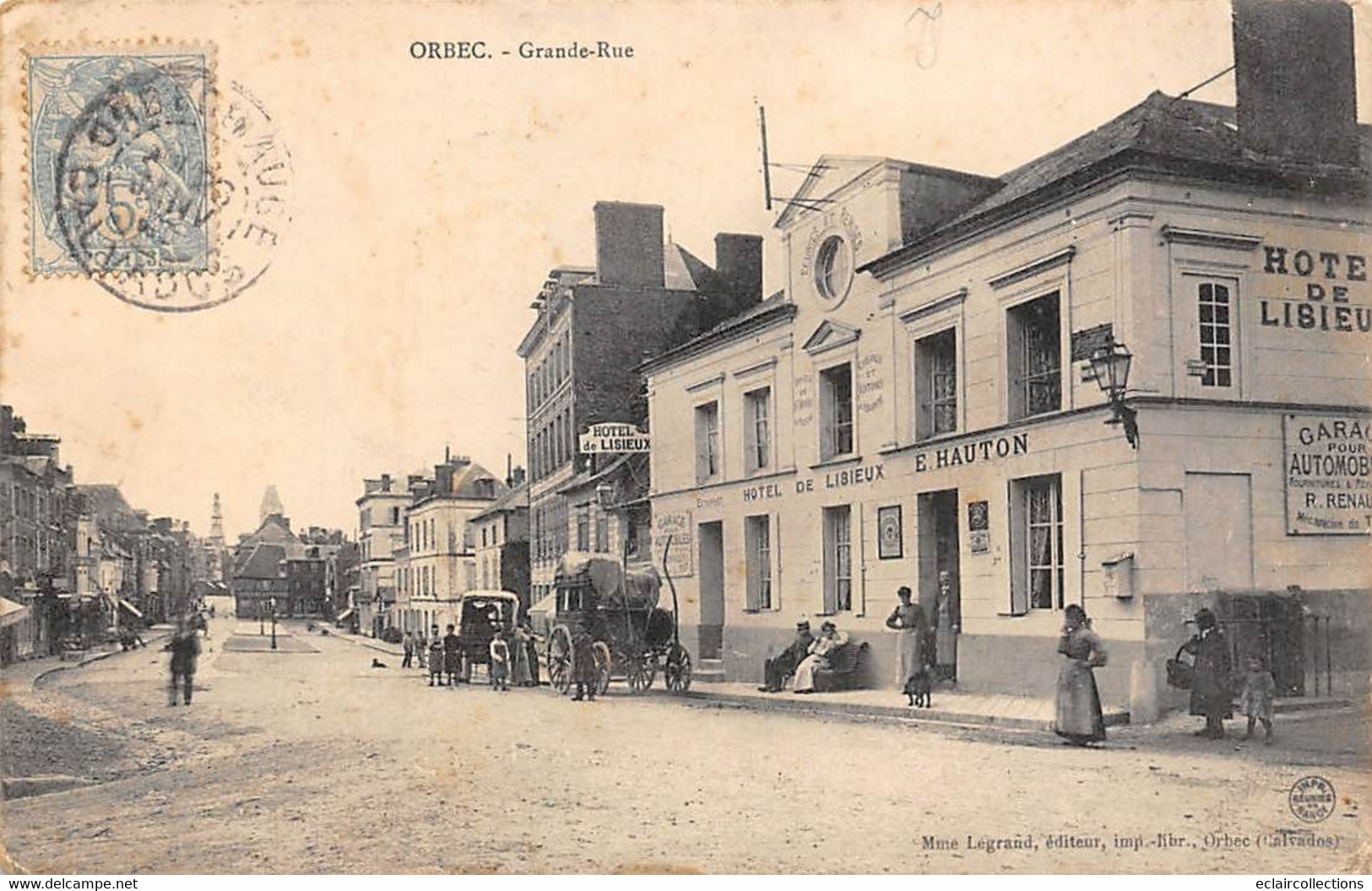 Orbec        14          Grand Rue. Hôtel De Lisieux       (voir Scan) - Orbec