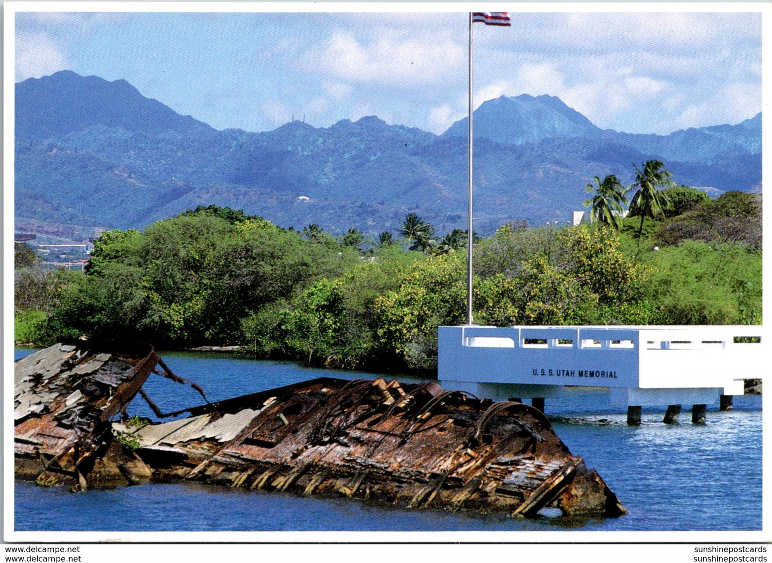 Hawaii Pearl Harbor U S S Utah Memorial - Oahu