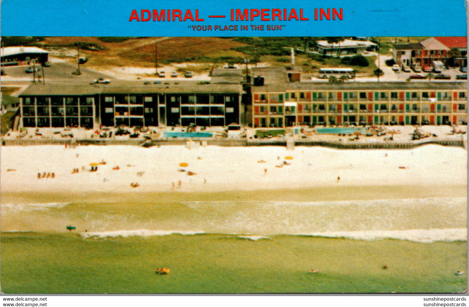 Florida Panama City Beach The Admiral-Imperial Inn 1979 - Panama City