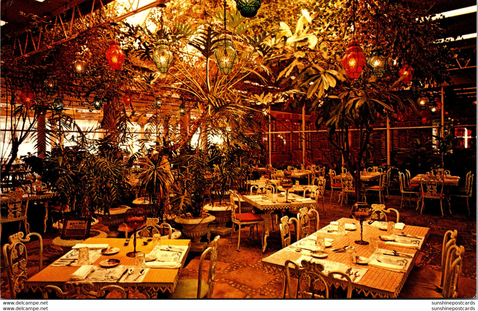 Florida Clearwater Kapok Tree Inn Patio Dining Amid Tropical Indoor Garden - Clearwater