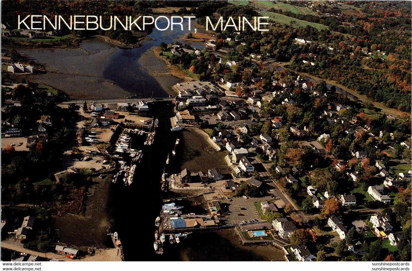 Maine Kennebunkport Aerial View - Kennebunkport