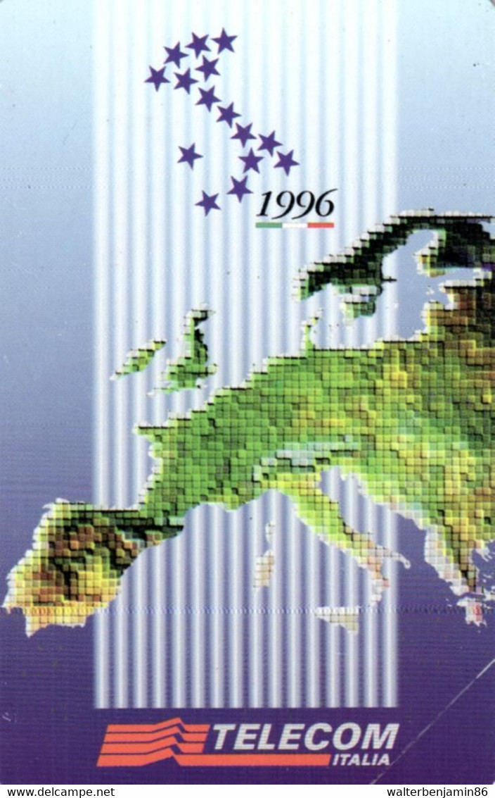 G 500 C&C 2562 SCHEDA TELEFONICA NUOVA PRESIDENZA ITALIANA UE 1996 - [3] Fehlliste