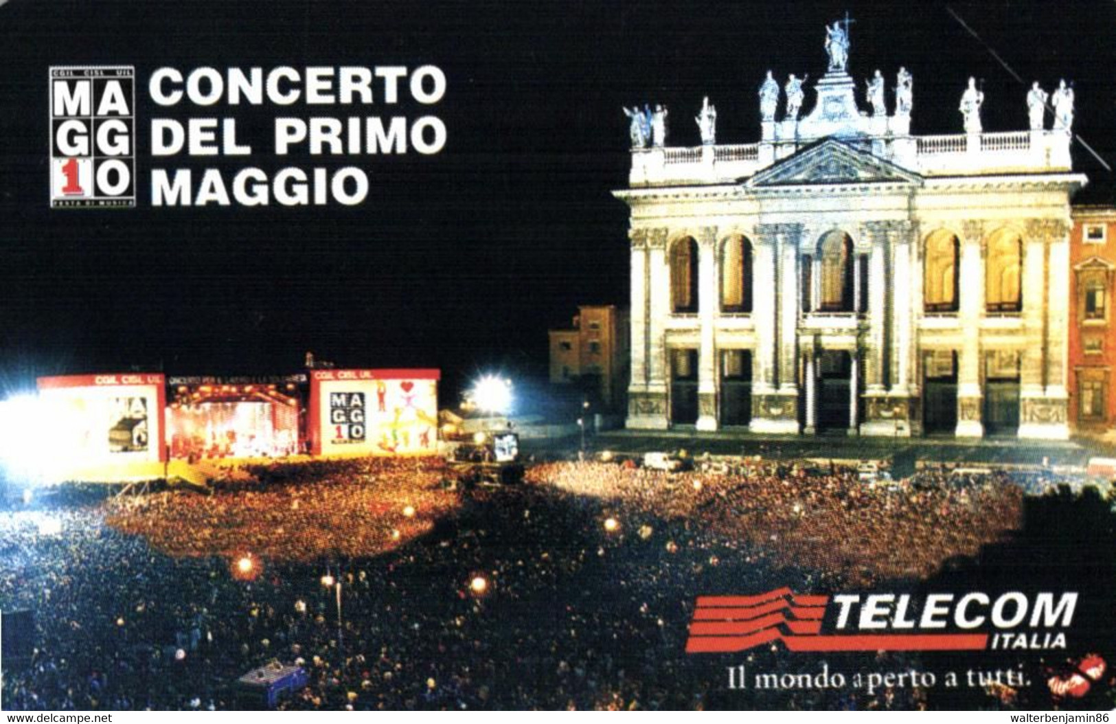 G 1032 C&C 3116 SCHEDA TELEFONICA NUOVA MAGNETIZZATA CONCERTO DEL PRIMO MAGGIO - [3] Fehlliste