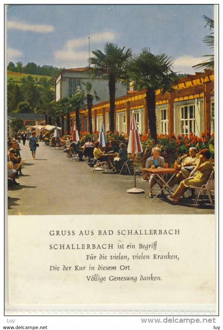 BAD SCHALLERBACH - Kurpromenade - Palmengarten 1984 - Bad Schallerbach