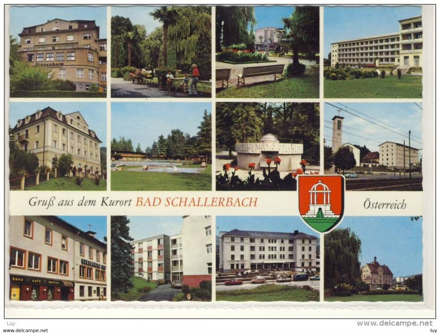 Gruss Aus BAD SCHALLERBACH - Schwefeltherme, Mehrfachansicht 1982 - Bad Schallerbach