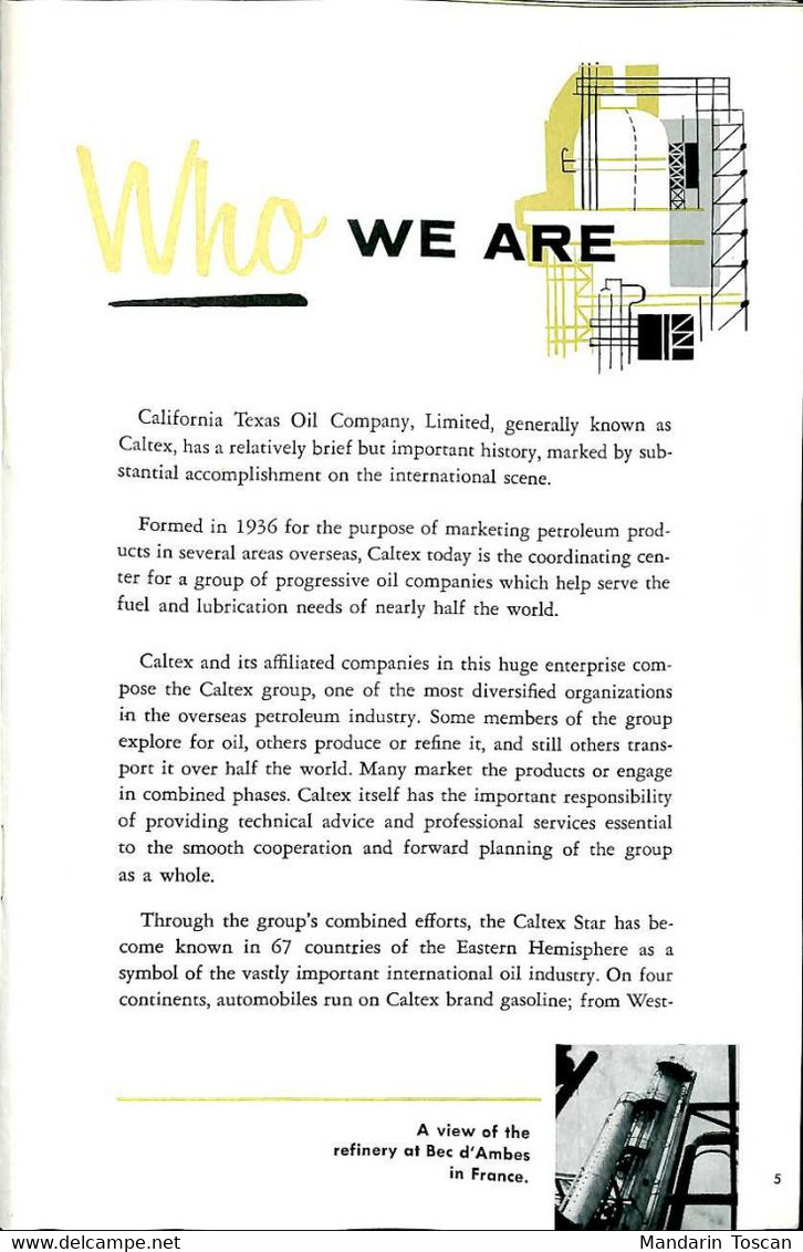 Your Career With Caltex (1950) (USA Pétrole Texas) - 1950-Maintenant