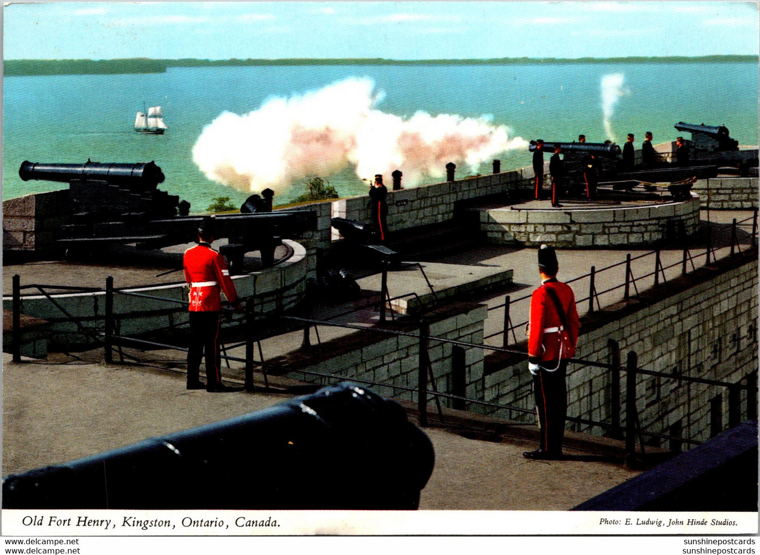 Canada Ontario Kingston Old Fort Henry Artillery Salute - Kingston