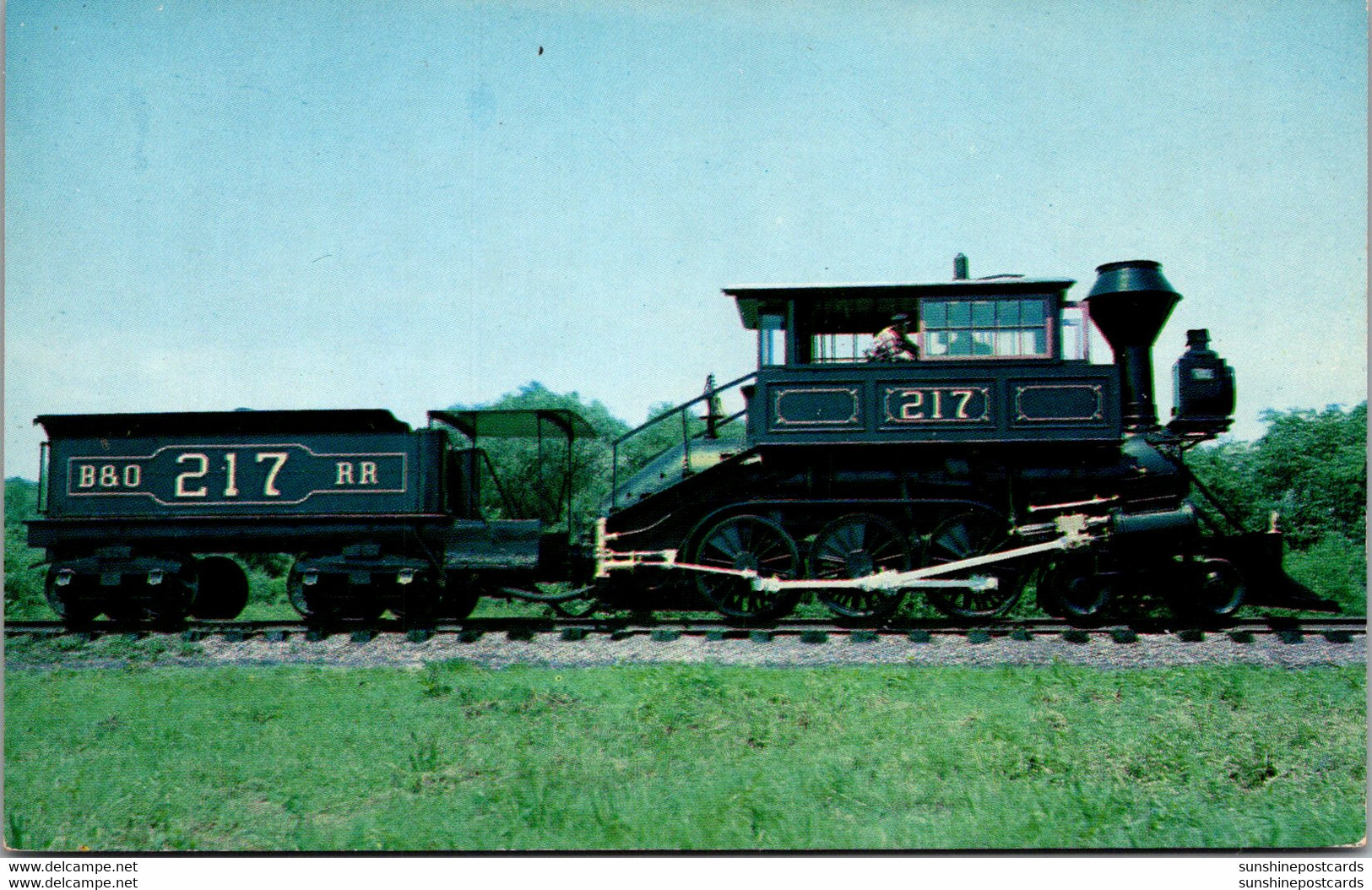 Maryland Baltimore 10 Wheel "Camel" Passenger Locomotive #217 - Baltimore