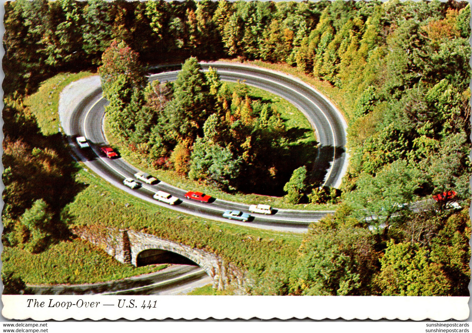 Tennessee Smoky Mountains The Loop Over U S Highway 441 - Smokey Mountains