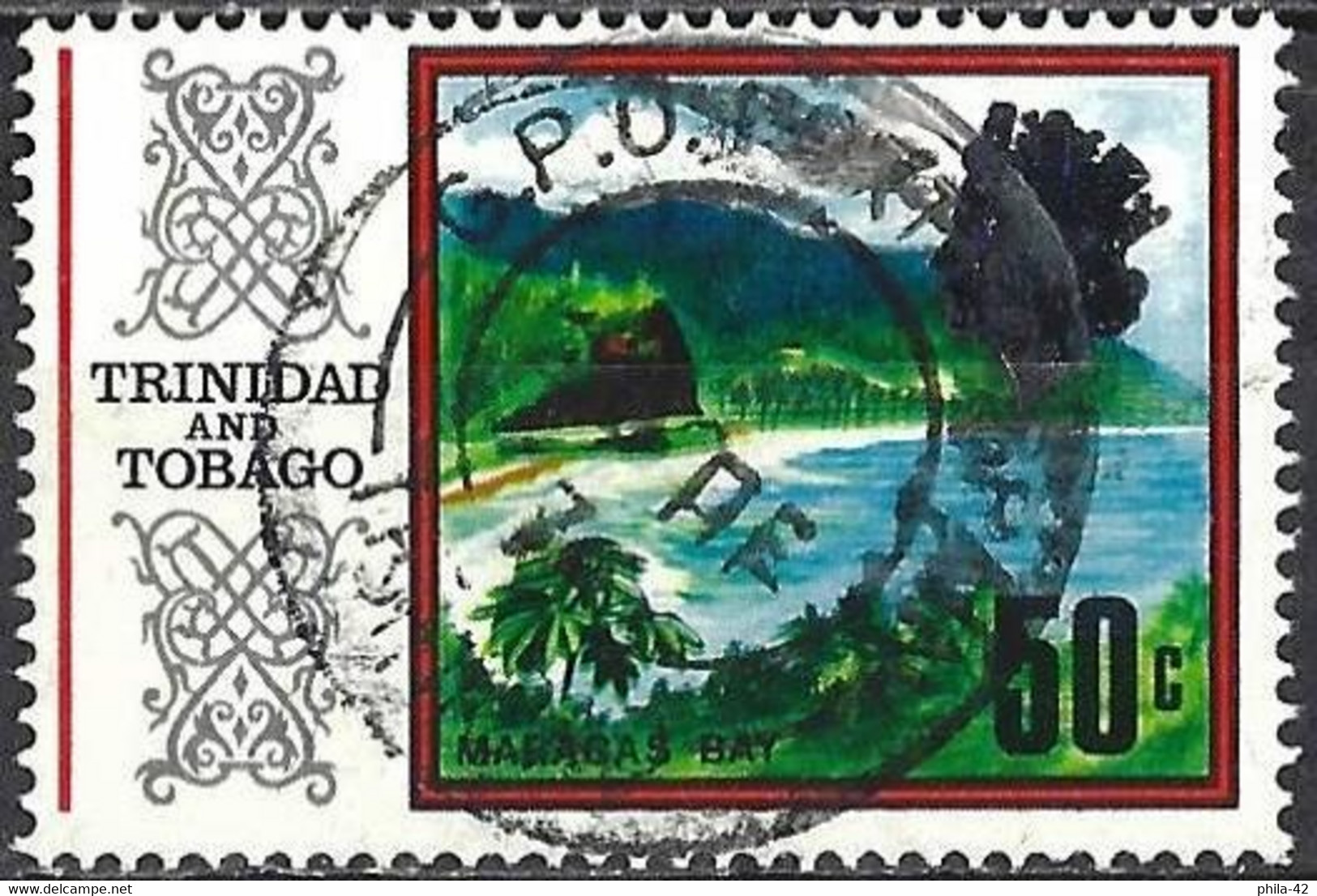 Trinidad And Tobago 1969 - Mi 239 - YT 243 ( Maracus Bay ) - Trinidad & Tobago (1962-...)