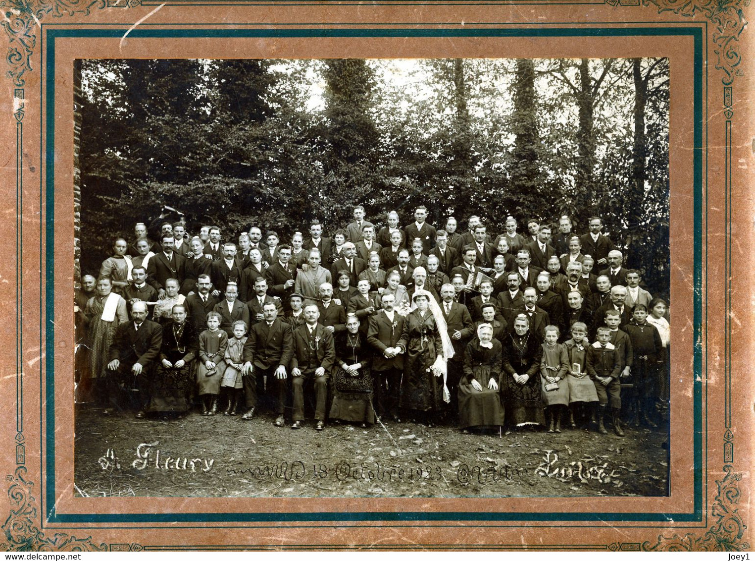 Photo D Amédée Fleury..Mariage à Luitré En île Et Vilaine - Anonymous Persons