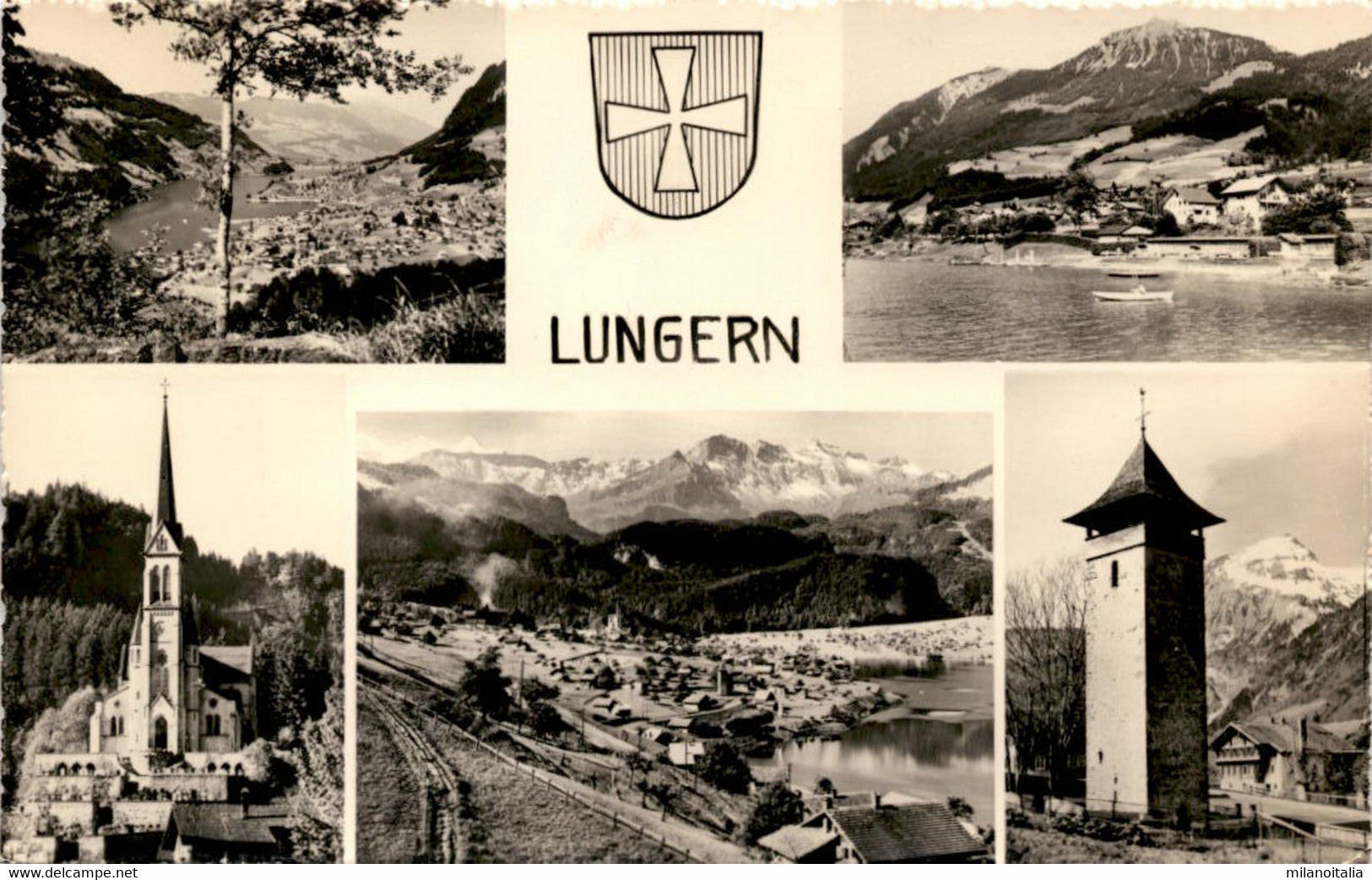 Lungern - 5 Bilder (822) * 9. 8. 1961 - Lungern