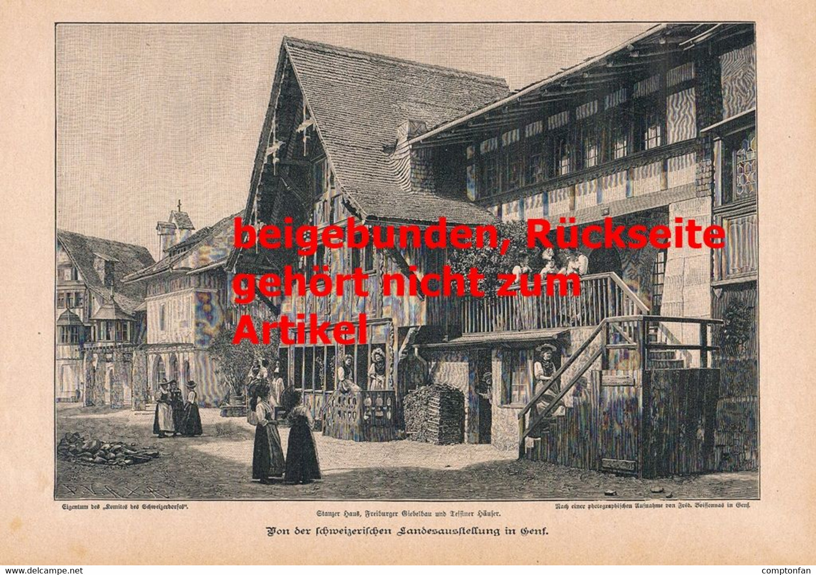 A102 1194 Paetow Salzburg Hochland Kaprun Moserboden Artikel / Bilder 1896 !! - Autres & Non Classés
