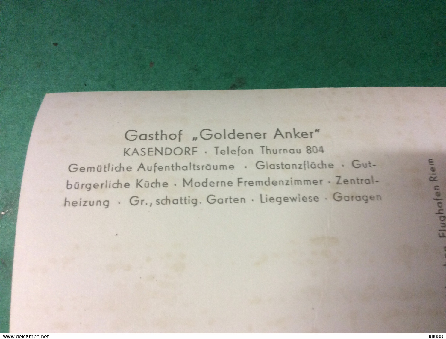⭕️ KASENDORF. Gasthof Goldener Anker - Krumbach